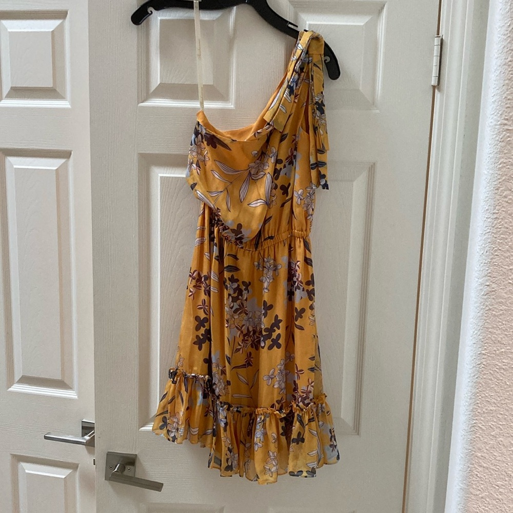 Shoshanna Silk Floral Dress 0